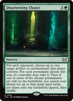 Disorienting Choice [Duskmourn] MTG - Image 1