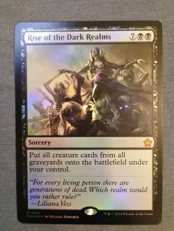 Rise of the Dark Realms Foundations Foil NM Mythic 0183 Free Shipping - Image 1