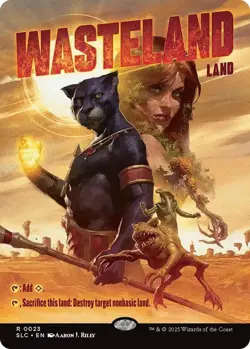 Wasteland Countdown Kit Encyclopedia of Magic Secret Lair MTG Non-Foil - Image 1