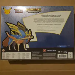 Pokemon TCG Celebrations Deluxe Pin Collection Zacian LV X Sealed - Image 3