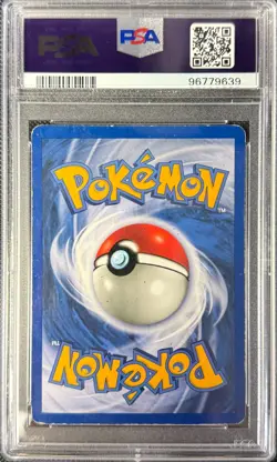 1999 POKEMON GAME #2 BLASTOISE-HOLO PSA VG-EX 4 - Image 2