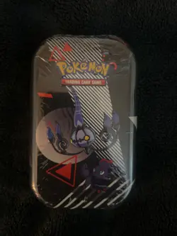 2 Pokemon Unova Mini Tin (Chandelure & Zorua) SV: Black Bolt White Flare SEALED - Image 1