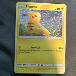 Pikachu - 6/12 - Mcdonald's 2019 Promo - Holo Rare - Pokemon TCG - Image 1