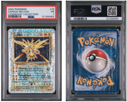 PSA 1 2002 Pokemon Legendary Collection Zapdos 19/110 Reverse Holo Foil WOTC - Image 1