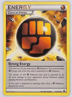 Strong Energy 115/124 Pokemon - XY Fates Collide MP - Image 1