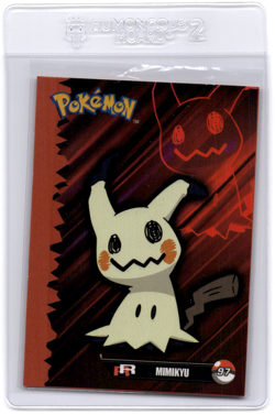 Pokemon Topps Team Rocket Set Mimikyu - Image 1