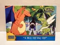 TOPPS POKEMON ORANGE ISLANDS SERIES 3 A WAY OFF DAY OFF #OR15 BLUE LOGO 2000 - Image 1