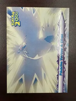 Pokemon The movie 2000 Topps Pikachu Versus A Titan #34 NM - Image 1