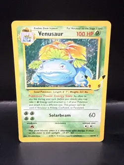 Pokemon Celebrations Venusaur 15/102 Classic Collection Holo Rare B - Image 1
