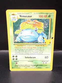 Pokemon Celebrations Venusaur 15/102 Classic Collection Holo Rare B - Image 2