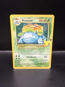 Pokemon Celebrations Venusaur 15/102 Classic Collection Holo Rare B - Image 3