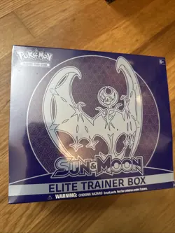 Pokemon TCG Sun & Moon Elite Trainer Box ETB Lunala Factory Sealed New - Image 1