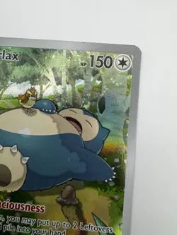 Pokemon TCG Snorlax SVP 051 Promo English 151 Holo Full Art Illustration NM - Image 4