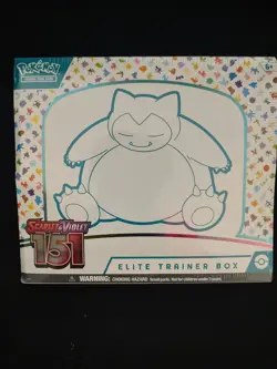 Pokemon TCG Scarlet & Violet 151 ETB Elite Trainer Box New Sealed 820650853159 - Image 1