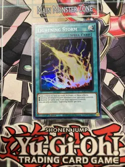 Lightning Storm Super Rare RA01-EN061 Yugioh - Image 1