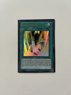 Yugioh Dark Fusion LCGX-EN099 Legendary Collection 2 1st Edition NM - Image 1