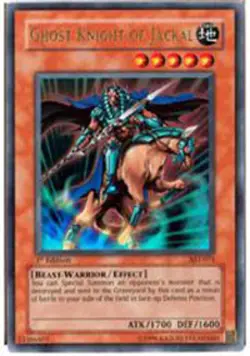Yugioh! MP Ghost Knight of Jackal - AST-071 - Ultra Rare - 1st Edition Moderatel - Image 1