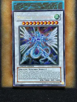 Yugioh Majestic Star Dragon CT06-EN003 Secret Rare Limited Edition LP - Image 1