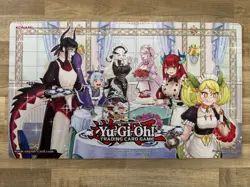 Yugioh Dragonmaid Hospitality Playmat 2025 Official Konami New IN HAND - Image 1