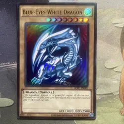Blue-Eyes White Dragon (Version 2) LCKC-EN001 Legendary Collection Kaiba Yugioh - Image 1