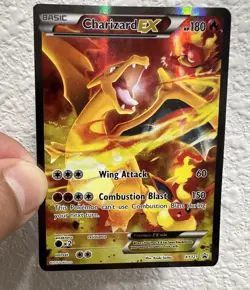 Charizard EX XY121 Black Star Promo Full Art Holo Pokemon Card - Image 1