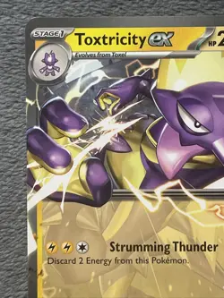 Toxtricity ex SVP 215 PROMO Illustration Contest 2025 Stamped Pokemon Card - Image 3