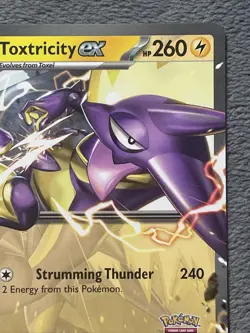 Toxtricity ex SVP 215 PROMO Illustration Contest 2025 Stamped Pokemon Card - Image 4