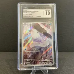 CGC 10 Gem Mint Snom 073/071 AR Art Rare Wild Force sv5K Pokemon Card - Image 1