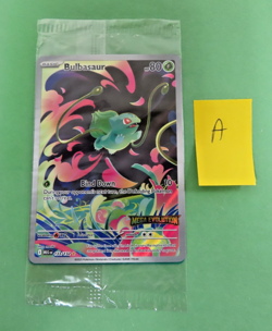2025 Bulbasaur 133/132 Pokemon TCG Mega Evolutions Stamped Promo Card NM Sealed - Image 1