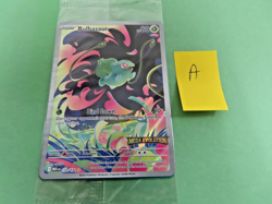 2025 Bulbasaur 133/132 Pokemon TCG Mega Evolutions Stamped Promo Card NM Sealed - Image 2
