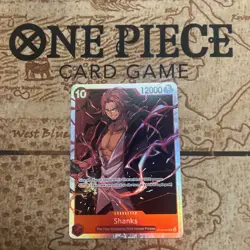Shanks ( OP09-004 SR) One Piece Card Game English - Image 1