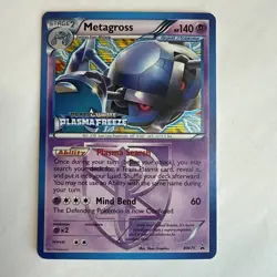 Pokemon Card Metagross BW75 Black Star Promo STAMPED Plasma Freeze Lightly Play - Image 1