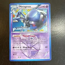 Pokemon Card Metagross BW75 Black Star Promo STAMPED Plasma Freeze Lightly Play - Image 5