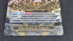 One Piece Card Game Marshall D. TEACH OP09-093 Special Gold Rare OP12 - Image 3