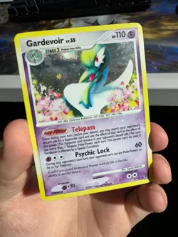 Gardevoir 7/132 Holo BLEED Error Rare Secret Wonders Pokemon Card - Image 3