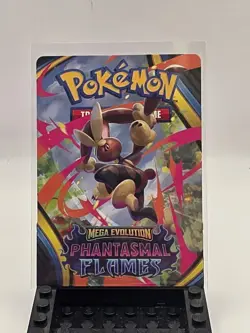 Pokemon TCG Phantasmal Flames Trainer Tips Art Card Ft. Mega Lopunny - Image 1