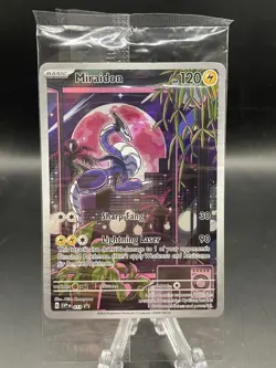 Pokemon TCG Miraidon 013 Sv: Scarlet & Violet Promo Cards Holo Sealed - Image 1