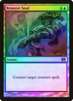 Remove Soul FOIL 8th Edition NM Blue Common MAGIC THE GATHERING CARD ABUGames - Image 1