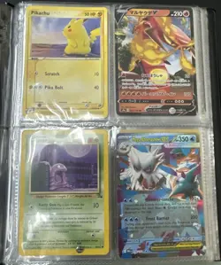 Pokemon Binder Collection! 40 Cards! Holos! 1st Edition! V Cards! - Image 5