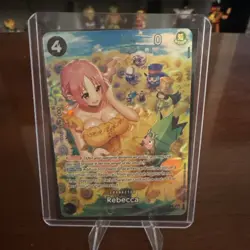 One Piece Card Game Rebecca OP05-091 Super Rare English Edition Alternate Art NM - Image 1