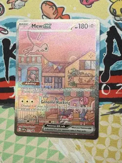 POKEMON Mew ex 053 Sv: Scarlet & Violet Promo Cards Holo - Image 1