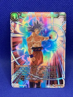Realm of the Gods - Ultra Instinct Foil BT16-018 NM/M DBS Card Game Dragon Ball - Image 1