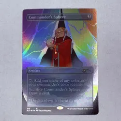 SLD Commander's Sphere (315) Secret Lair Drop Foil MTG NM - Image 1