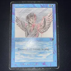 English - MTG Acid Rain - HP - Vintage, Reserved List - Legends (1994) - Image 1