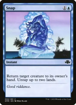 MTG Dominaria Remastered Snap x1 Common Blue Instant NM/M - Image 1