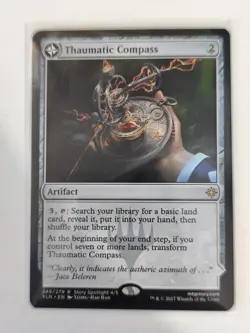 Thaumatic Compass / Spires of Orazca - Artifact/Land - Ixalan - 249/279 - Rare - Image 1