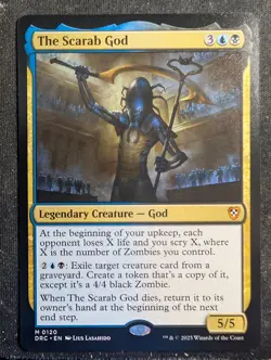 The Scarab God - Commander: Aetherdrift (MTG) - Image 1