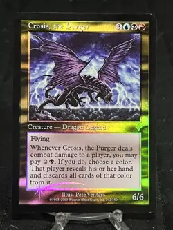 Magic the Gathering Crosis, the Purger FOIL invasion ~LP~ MTG - Image 1