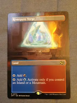 Magic the Gathering MTG Riverpyre Verge Borderless Aetherdrift Pack Fresh NM?? - Image 1