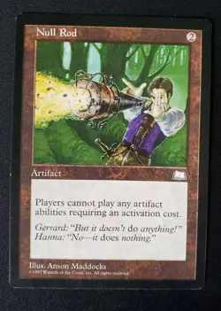 Null Rod - LP, English - Weatherlight - MTG - Image 1